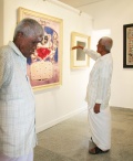 Eswaran and Munuswami in the Gallery