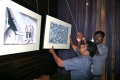 Mounting the Bindu art works