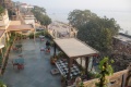 Roof terrace of Hotel Ganges View