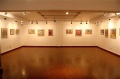 Bindu paintings exhibited in the K2 Gallery, Kolkata