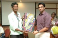 Kumar presents his painting
