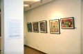 Exhibited Bindu works at the Austrian Embassy