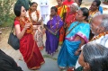 Padma giving some info about the Lepra Ashram