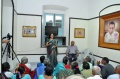 Padma Venkataraman in front of the audience