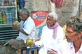 Ravichandran Munusami and Udayakumar enjoying their coconut