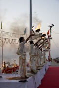 Aarti Puja with fire