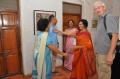 Padma Venkataraman welcomes her friends