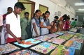 Students are intersted in the Bindu-paintings
