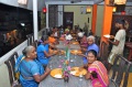 Rajalakshmi Guesthouse made a delisious dinner for our students