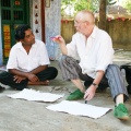 Tone Fink and artist Bala Subramani -  2025 by Bindu-Art-School