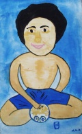 Joy -  2025 by Bindu-Art-School