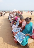 On the beach