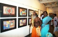 Students enter the Gallery