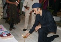 Director ceneral of the Indian Council for Culture and Relations Mr. Karan Singh light the lamp.