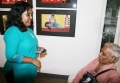 A journalist talks to Srinivasan