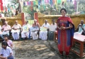 Padma with a rose