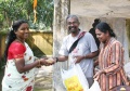 Ramachandran and Anamika brought snakes and sweets for the students.