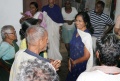 Padma smiles with the Students