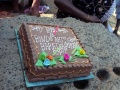 Birthday-cake 3 years Bindu-At-School