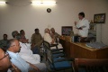 Werner Dornik explain the project and shows the film