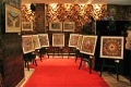 Bindu paintings prepared for the auction