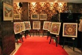 Bindu paintings prepared for the auction