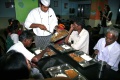 Students enjoying their food