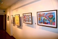 Paintings of the Bindu-Art-School in Weavers Studio Centre for the Arts, Kolkata