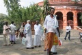 Some students infront of the National Museum