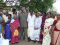 Students together with Sadanand Menon