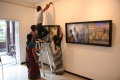 Mounting the art works