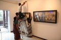Mounting the art works