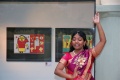 Sabbavarapu Karuna performing a traditional  Indian dance