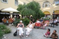 Guests watching the dance performance