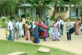 Bindu-students on the way to the gallery