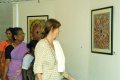 Students and guests are fascinated by the paintings