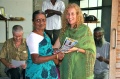 Tia handover the Bindu-artist diploma to Godwari