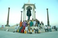 Group-picture at the Gandhi memorial in Pondicheri