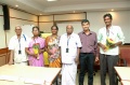 The bindu-students with flowers