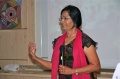 Padma explains the development of the Bindu-project
