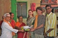 Students blessing the offering fruits in the temple