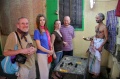 Our guests are invited for a pooja in the Chengelput temple. The priest is our BINDU-coordinator and photographer