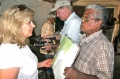 Becky Dougles with B. Ramachandran