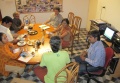 2011 Chennai trust meeting, the Bindu trust members voting for the new member Mr. Eswaran