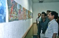 Looking at the Bindu paintings