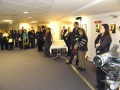 Guests watching the dance performance