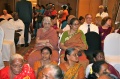 Students and guests in the auction room