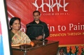Padma Venkataraman welcoming the audience