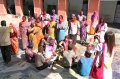 Students enjoying the Holy Festival