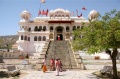 In front of the tempel palace